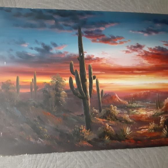Art painting by Bernard Duggan signed